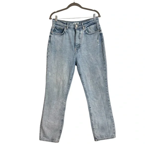 LOVERS + FRIENDS Revolve Reece High Rise Slim Straight Harland Denim Size 30 - Picture 4 of 16